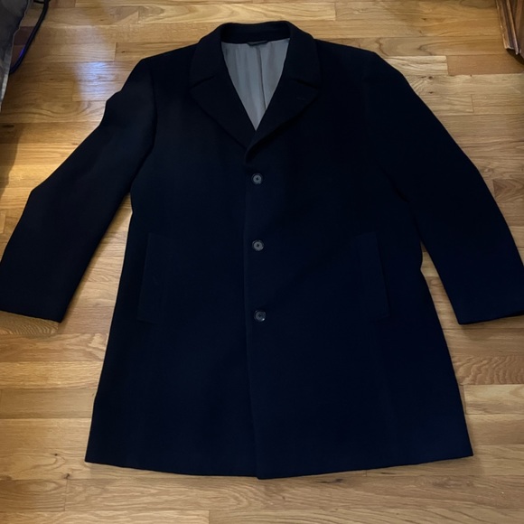 Calvin Klein Wool Topcoat - Picture 1 of 3